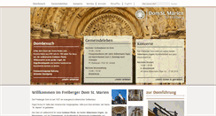 Desktop Screenshot of freiberger-dom.de